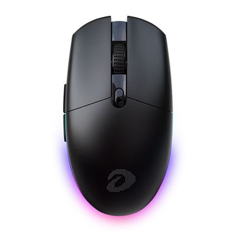  Chuột gaming DareU EM911X | Wireless 2.4Ghz, 10000 DPI, 85g, RGB, Đen 