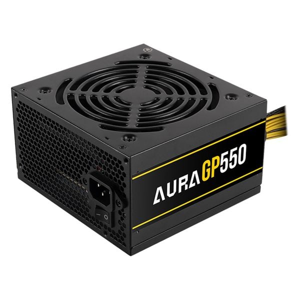  Nguồn máy tính Gamdias Aura GP550 550W ATX12V V2.4 - Đen | Non Modular, ATX 