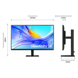  Màn hình Samsung ViewFinity S8 S80UD LS37D800UAEXXV | 37 inch, 4K UHD, VA, 60Hz, USB KVM 