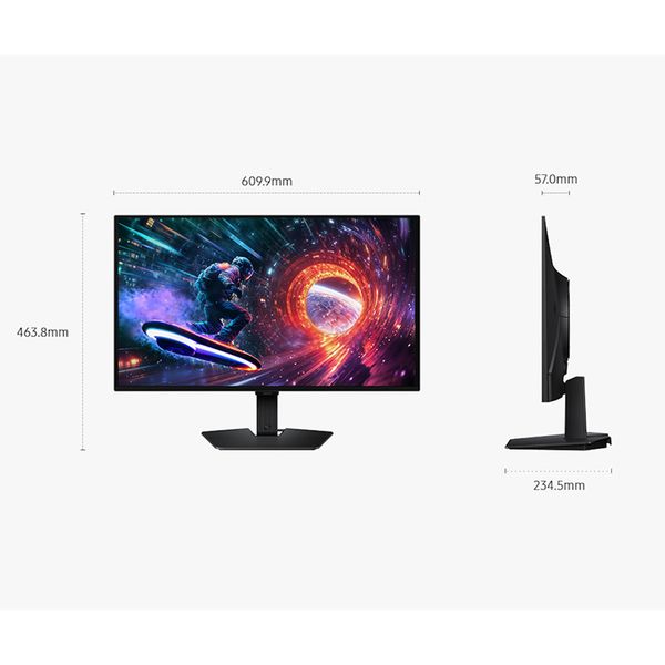  Màn hình Gaming Samsung Odyssey G5 G50SF LS27FG502SEXXV | 27 inch, QHD, OLED, 180Hz, 0.03ms 