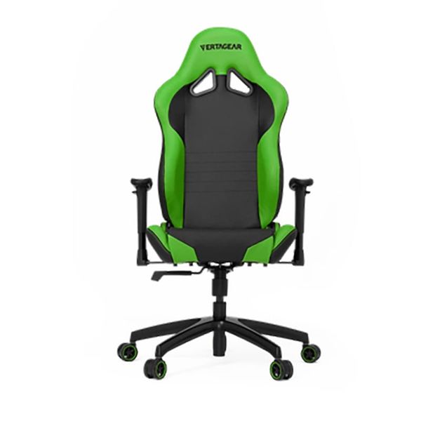  Ghế gaming VERTAGEAR SL2000 | Đen xanh lá, 100kg, Chân xoay, Da PU 
