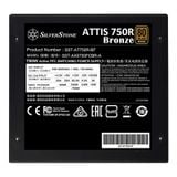 Nguồn máy tính SilverStone Attis 750r 750W 80 Plus Bronze (SST-AT750R-BF) | Non-Modular, ATX 