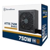  Nguồn máy tính SilverStone Attis 750r 750W 80 Plus Bronze (SST-AT750R-BF) | Non-Modular, ATX 