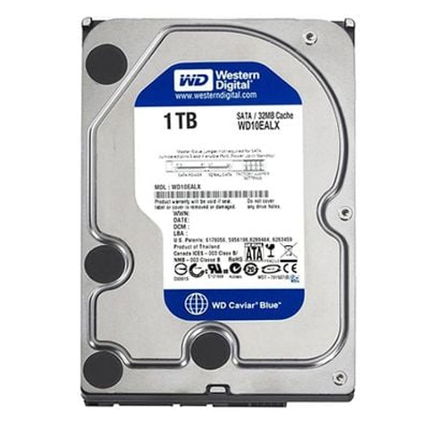  Ổ cứng HDD Western Digital Blue 1 TB | SATA III, 3.5" (WD10EZEX) 