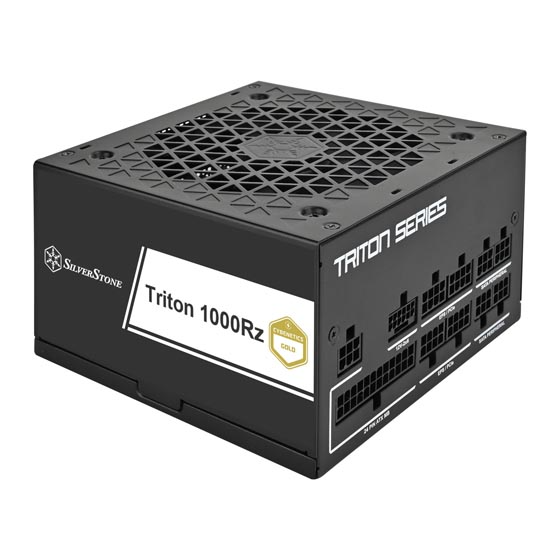  Nguồn máy tính SilverStone 1000RZ 1000W F-Module Gold- Đen 