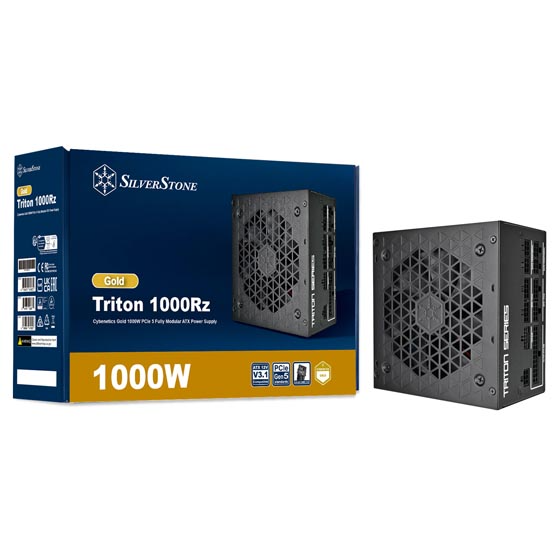  Nguồn máy tính SilverStone 1000RZ 1000W F-Module Gold- Đen 