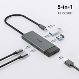  Hub USB Type-C 5 cổng (5 in 1) TP-Link (UH5020C) | 1× HDMI 4K 60Hz, 1× PD 100W, 2x USB-A 3.0, 1x USB-C 3.0 