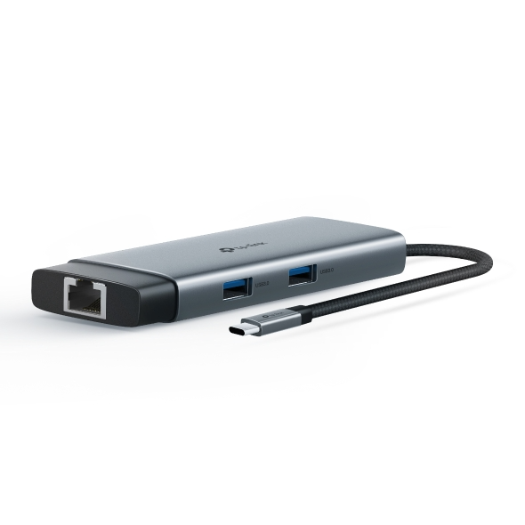  Hub USB Type-C 6 cổng (6 in 1) TP-Link (UH6120C) | 1× HDMI 4K 60Hz, 1× PD 100W, 1× RJ45 1000Mbps, 2x USB-A 3.0, 1x USB-C 3.0 