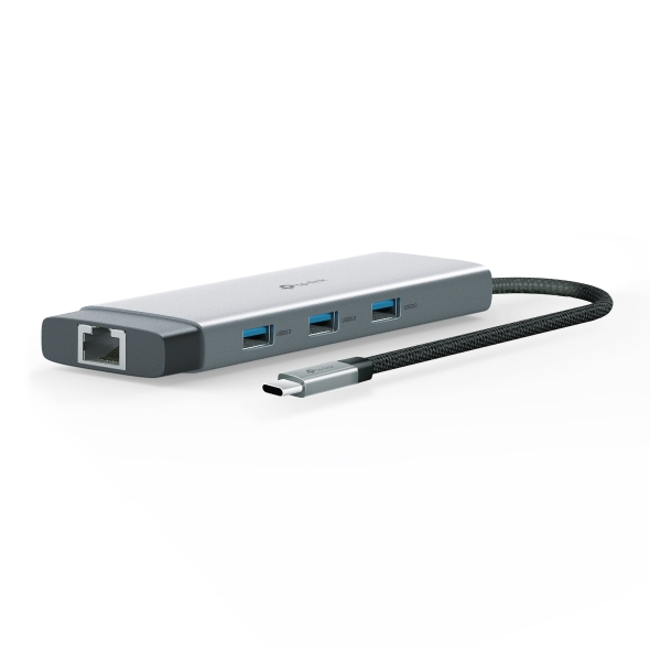  Hub USB Type-C 9 cổng (9 in 1) TP-Link (UH9120C) | 1× HDMI 4K 60Hz, 1× PD 100W, 1× RJ45 1000Mbps, 1× SD + 1× TF (104MBps), 3× USB-A 3.0, 1× USB-C 3.0 