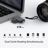  Đầu đọc thẻ USB 3.0 Type-C&A dành cho thẻ SD và microSD 3.0 | TP-Link UA430D 