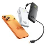  Sạc dự phòng Movespeed MSP19 22.5W | 10000mAh, Màn Led, Tích hợp Type C, Black 