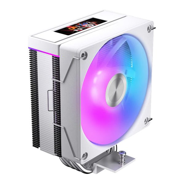  Tản nhiệt khí Leopard K400 LCD (Support 2011) | Màn hình LCD, LGA 2011/1700/1200, Trắng 