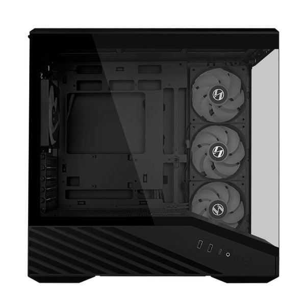  Thùng máy Case Lian Li Vector V100R Mini (V100MIX) | Mini Tower, Kèm 4 fan ARGB, Đen 