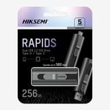  SSD di động HIKSEMI Rapids Pro Dual USB 3.2 Gen 2 1TB (HS-USB-S1000-1T-U3) | External Portable SSD, USB Type-A & Type-C 