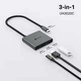  Hub USB Type-C TP-Link UH3020C | 3 Cổng, USB 3.0 