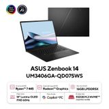  Laptop ASUS Zenbook 14 UM3406GA-QD075WS | Ryzen AI 7 445, 16GB DDR5X, 512GB NVMe, 14" WUXGA OLED 