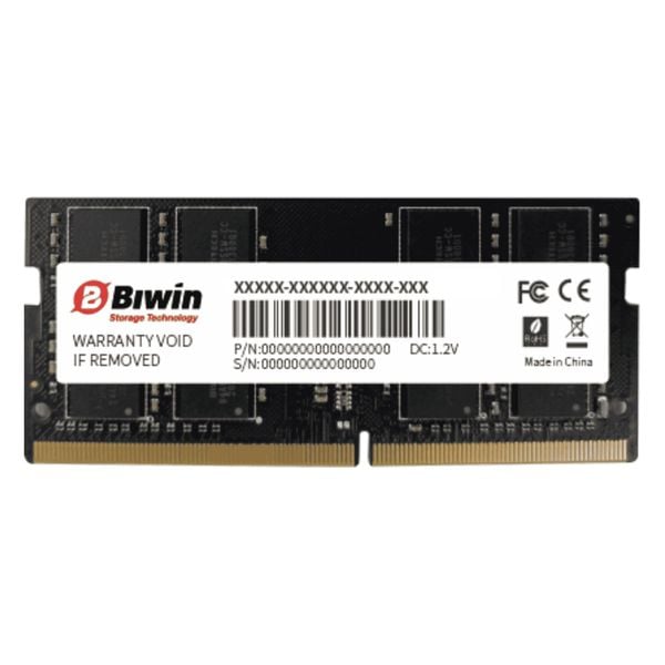  RAM Laptop Biwin RS100 16GB DDR4 3200MHz SODIMM (BMS41632SD-S22BG) | (1x16GB), 3200MHz, SODIMM 