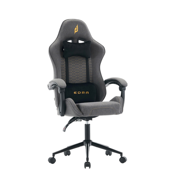  Ghế Gaming E-Dra EGC236 Fabric | Chân xoay, Màu xám 