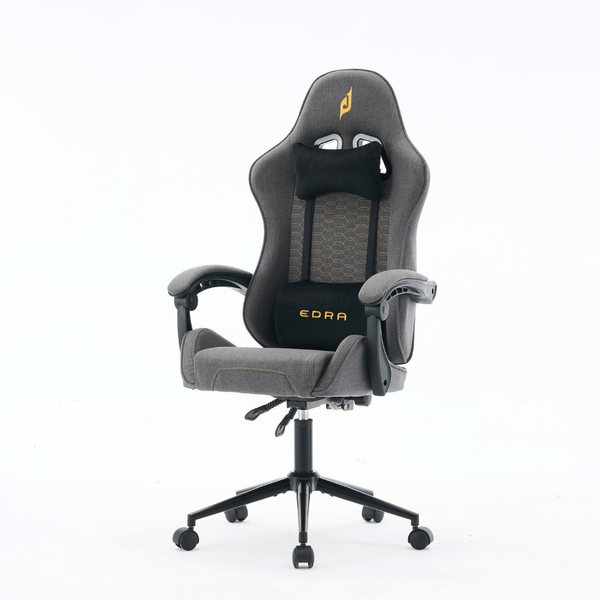  Ghế Gaming E-Dra EGC236 Fabric | Chân xoay, Màu xám 