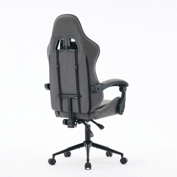  Ghế Gaming E-Dra EGC236 Fabric | Chân xoay, Màu xám 
