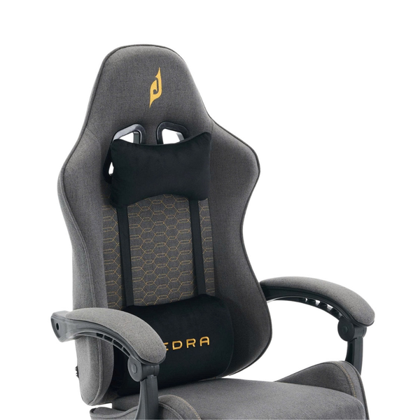  Ghế Gaming E-Dra EGC236 Fabric | Chân xoay, Màu xám 