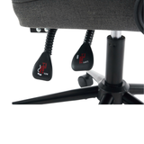  Ghế Gaming E-Dra EGC236 Fabric | Chân xoay, Màu xám 