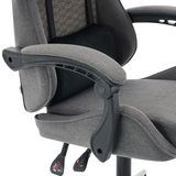  Ghế Gaming E-Dra EGC236 Fabric | Chân xoay, Màu xám 