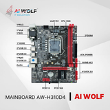  Mainboard AIWOLF AW-H310D4 (PN 966868310) | LGA 1151, mATX, 2 khe RAM 