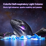  Chuột gaming INPHIC A9 Explorer V2 | 3 Mode, 12000 DPI, 100g, Đen 