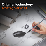  Chuột văn phòng INPHIC DR01 | Wireless, Bluetooth, 1600 DPI, 83g, Đen 