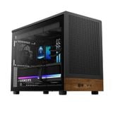  Thùng máy Case Gamdias Athena M4M | M-ATX, Mặt Gỗ 