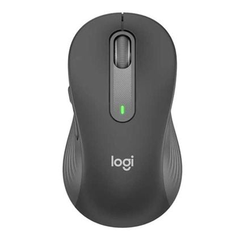 Chuột văn phòng Logitech Signature M650 | Wireless + Bluetooth, 4000 DPI, 101g, Đen