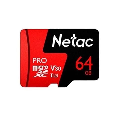 Thẻ nhớ MicroSDXC chuyên camera Netac P500 Extreme Pro 64GB