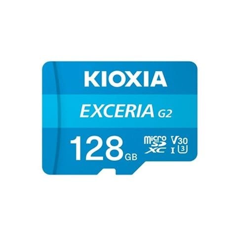 Thẻ nhớ MicroSDXC Kioxia Exceria G2 C10 UHS-I 128GB (LMEX2L128GG4)