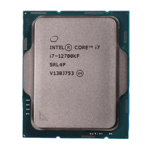 CPU Intel Core i7 12700KF Tray VAT | LGA 1700, 12 nhân/20 luồng, Max 5.0 GHz