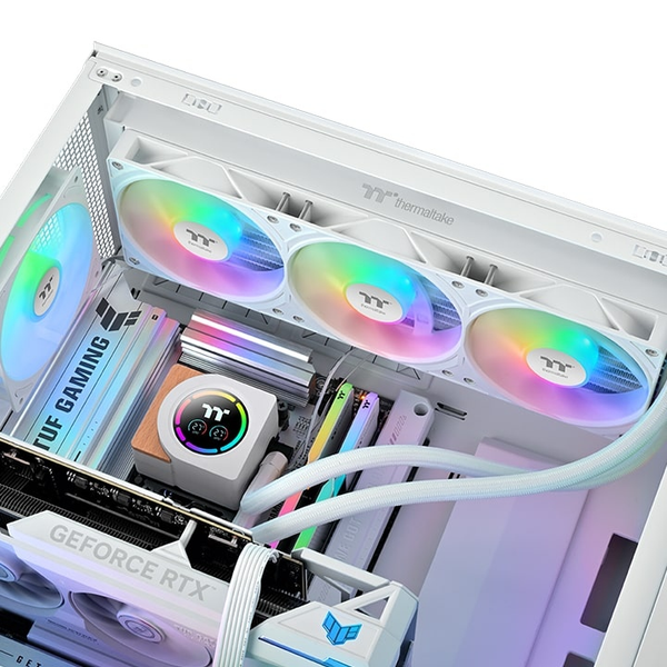 Tản nhiệt nước Thermaltake LB360-S ARGB Sync Snow Edition (CL-W500-PL12SW-A) | 360mm, ARGB Sync, Trắng 