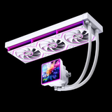  Tản nhiệt nước Leopard Pro Flow 360 SE ARGB LCD | 360mm, ARGB, LCD, Trắng 
