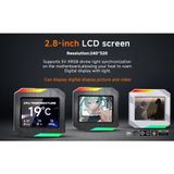  Tản nhiệt nước Leopard Astroshell 240 ARGB Digital LCD V2G | 240mm, ARGB, Digital LCD, Trắng 