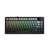  Bàn phím cơ gaming AULA F75 Max Xám Đen Gradient | 3 Mode, Reaper Switch, RGB (NK) 