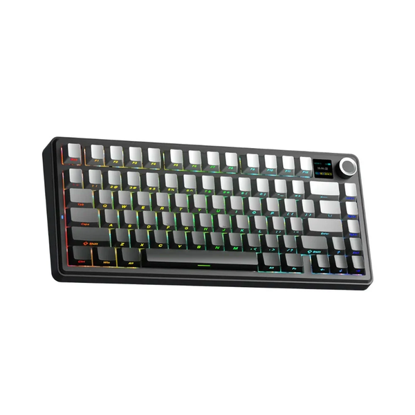  Bàn phím cơ gaming AULA F75 Max Xám Đen Gradient | 3 Mode, Reaper Switch, RGB (NK) 