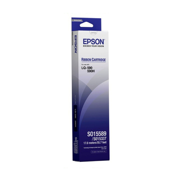  Băng mực in kim Epson S015589 (Dùng cho máy LQ590/LQ590 II) 