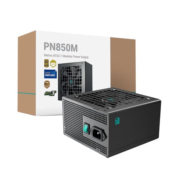  Nguồn máy tính Deepcool Gamer Storm PN850D 850W (R-PN850M-FC0B-JGEU) | 80 Plus Gold, Full Range, ATX 
