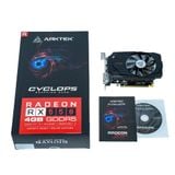  Card màn hình (AMD) ARK Radeon RX 550 1 Fan | 8GB GDDR5, 128-bit, 640 SP, 400W 