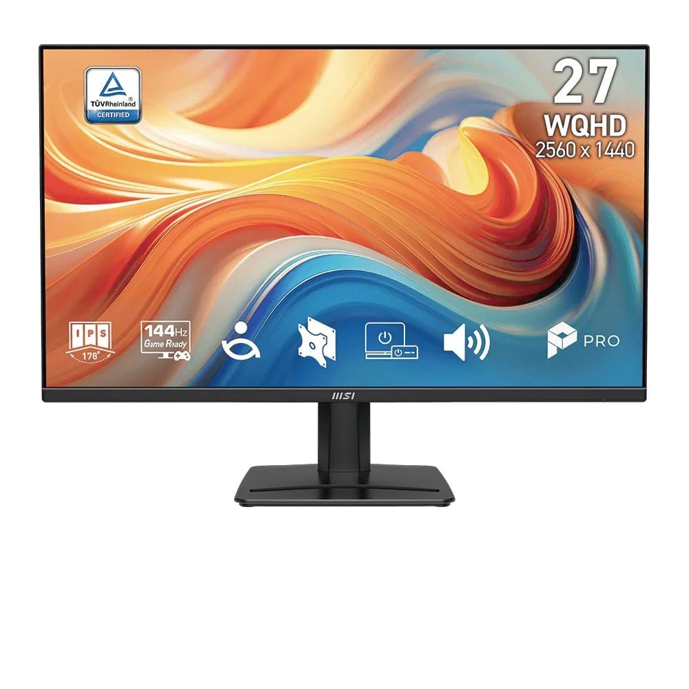 Màn hình Văn phòng MSI PRO MP275Q E14 | 27 inch, 2K QHD, 144Hz, IPS, 1ms, HDR Ready