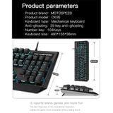  Bàn phím cơ gaming Motospeed CK95 | Có dây, 104 phím, LED, Brown Switch, Đen 
