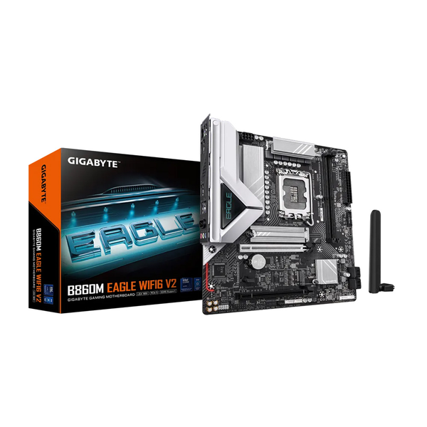  Mainboard GIGABYTE B860M EAGLE WIFI6 V2 | LGA1851, mATX, 2 khe DDR5 