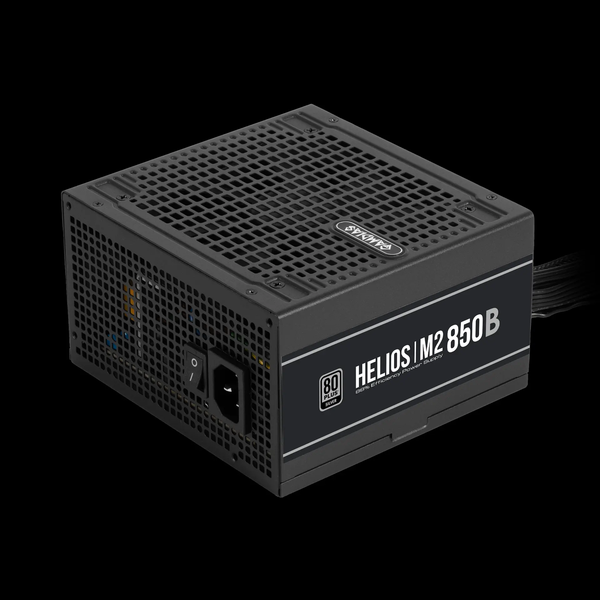  Nguồn máy tính Gamdias HELIOS M2-850B 850W 80 Plus Silver | Non Modular, ATX 3.1, PCIe 5.1, Đen 