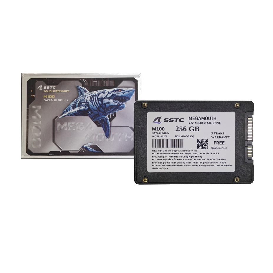 Ổ cứng SSD SSTC M100 256GB | SATA III, 2.5"