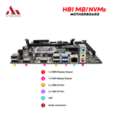  Mainboard (Intel) AiVision H81 M.2/NVMe (SN H81M2001121Z122501246) | LGA 1155, ITX, 2 khe DDR3 