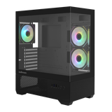  Thùng máy Zalman Chronix V2 (Kèm sẵn 3 Fan) | ATX, Đen 
